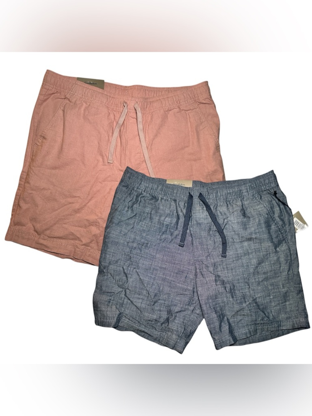 Lot of 2 Goodfellow Men's Drawstring Shorts M